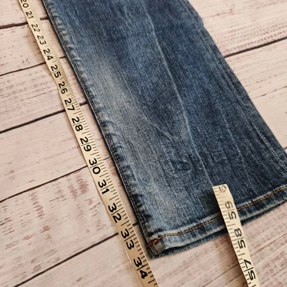 True Religion x Russell Westbrook Rocco Relaxed Skinny Distressed Mens Jeans 38